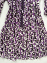 100% Silk Sequin Kurti-Bust 34