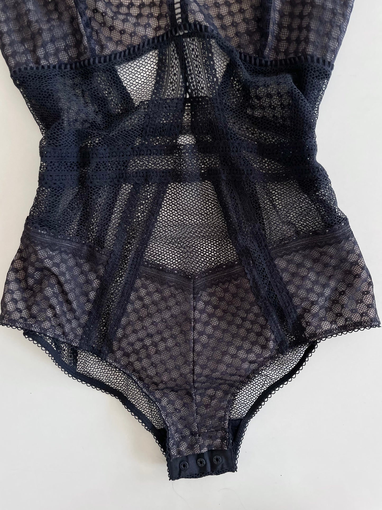 Topshop Sheer Bodysuit-Bust 36 to 38
