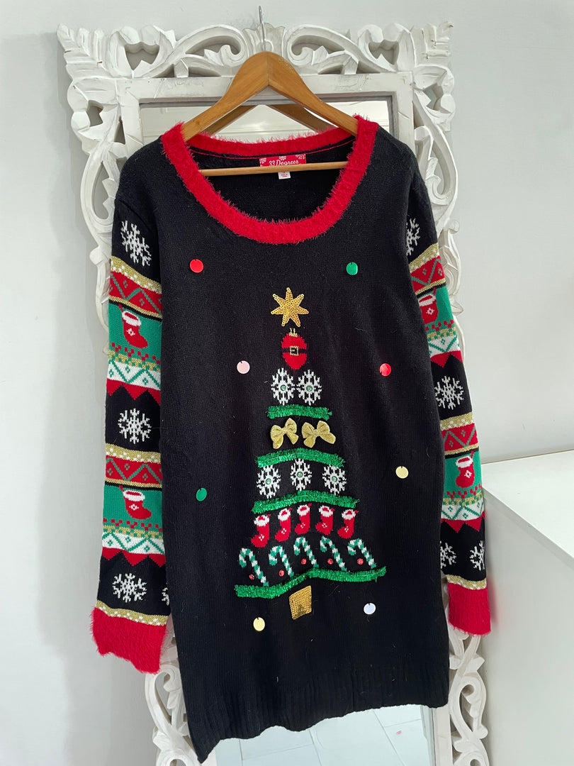 New Tagged Christmas Sweater-Chest 50