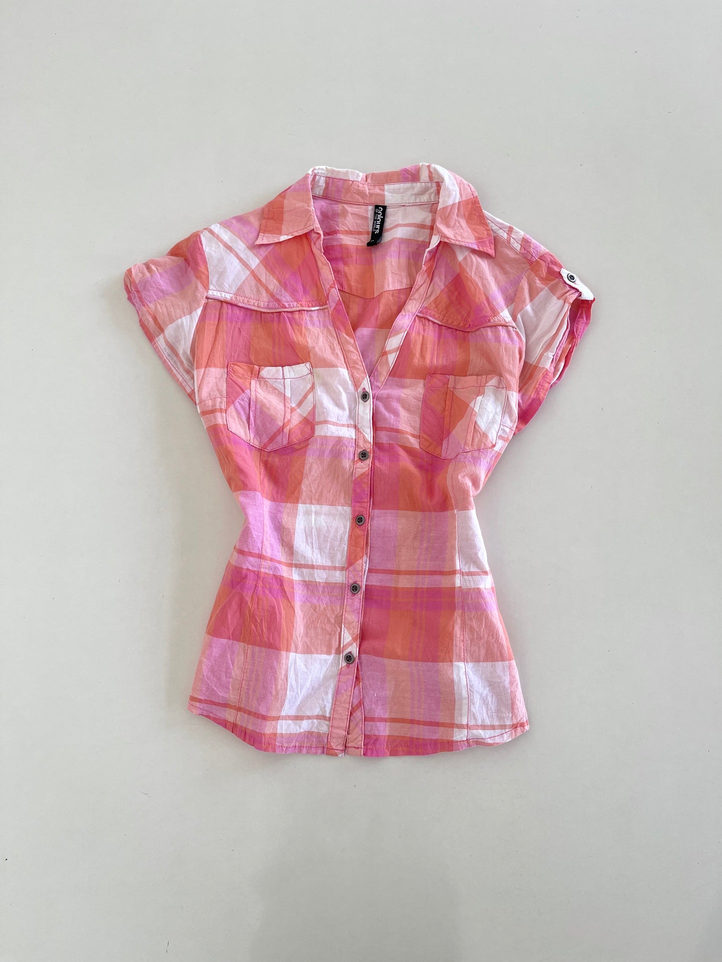 Colours Of The World 100% Cotton Shirt-Bust 42