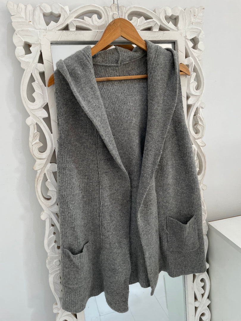 Hooded Soft Shrug - Bust 40