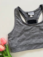 Load image into Gallery viewer, GREY SPORTS BRA - BUST 30 TO 32
