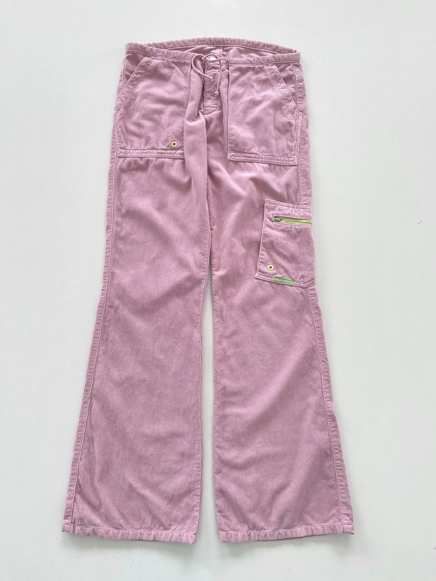 Y2k Low Waisted Corduroy Pants-Waist  32