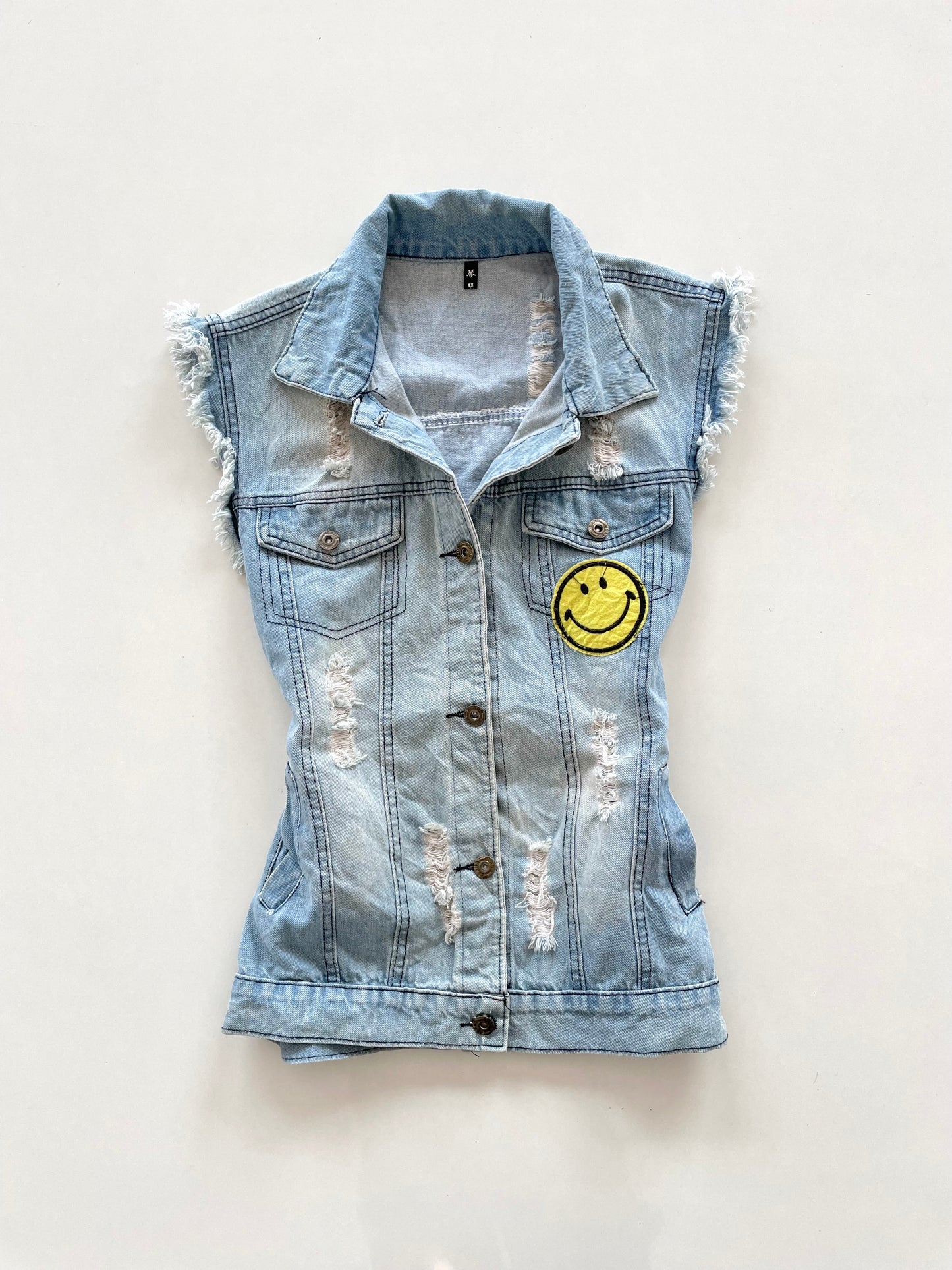 Denim Vest-Chest 36
