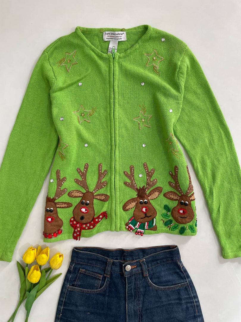 Tiara Christmas Sweater-Bust 40