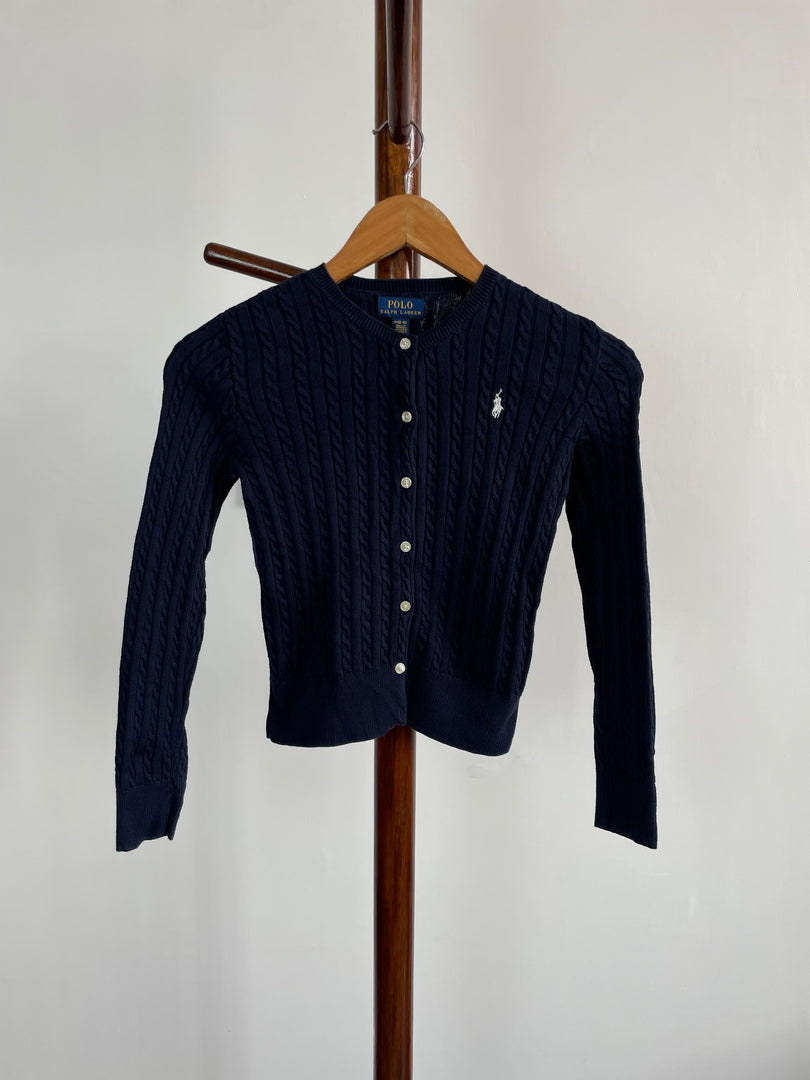Ralph Lauren Vintage Cotton Cardigan-Bust 28 to 30