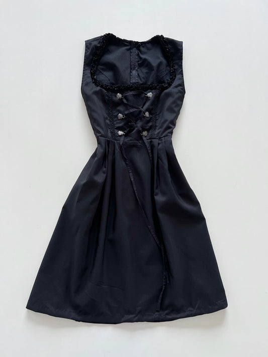 Goth Vintage Dress-Bust 34