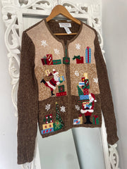 Heirloom Collectibles Embroidered Christmas Sweater-Bust 42