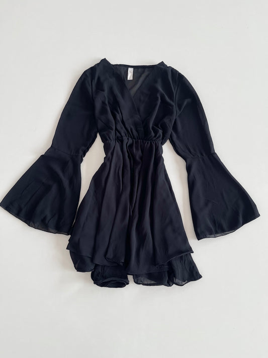 Dramatic Sleeve Dress-Bust 34 to 36