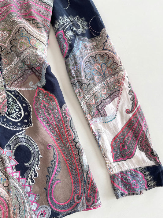 Paisley 100% Cotton Shirt -Bust 44