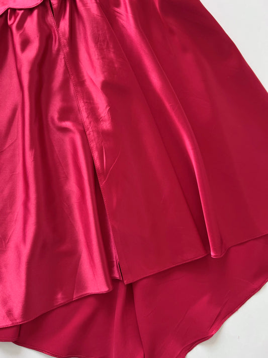 Vintage Satin Tube Dress-Bust 32
