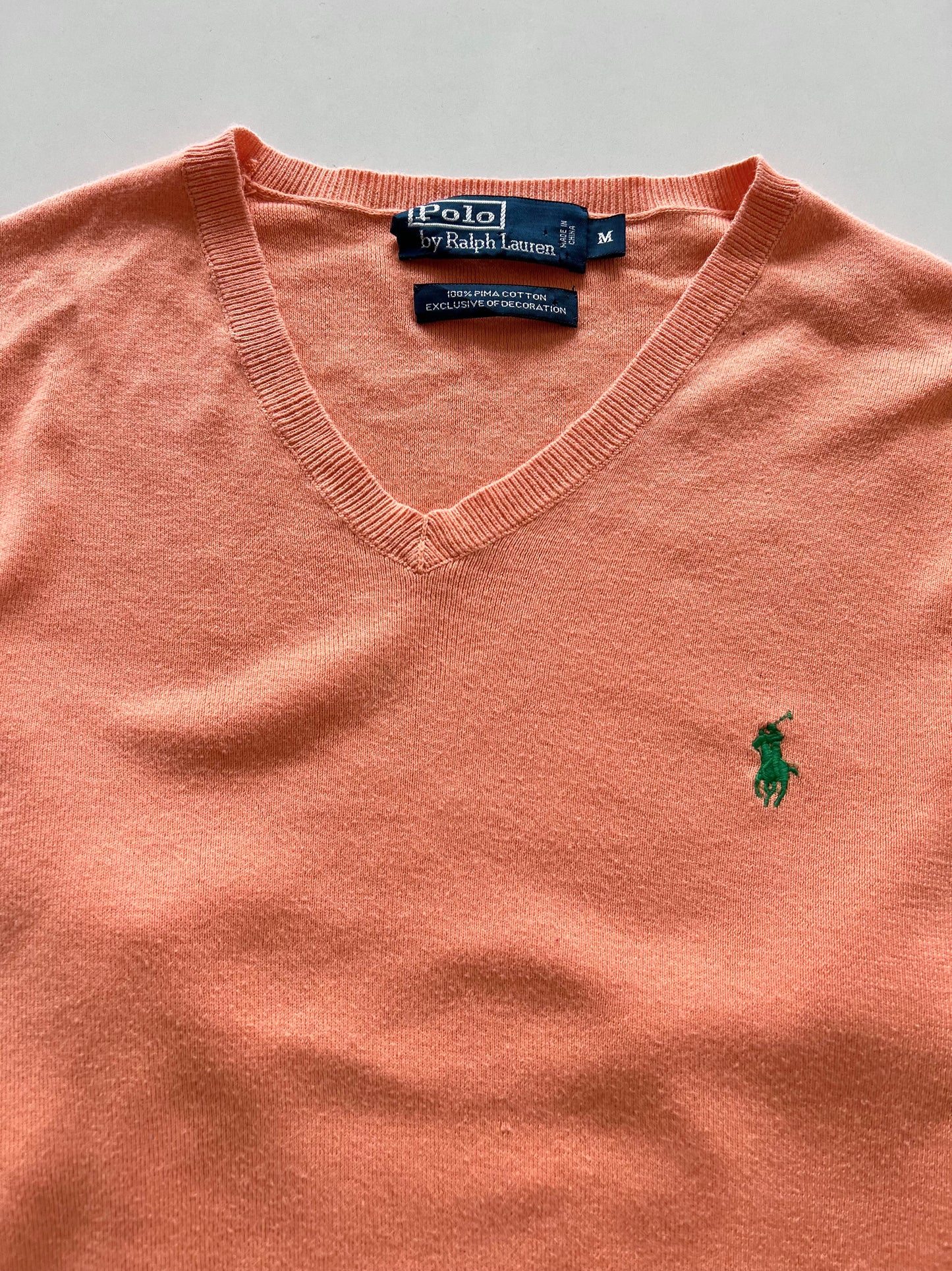 Ralph Lauren 100% Pima Cotton Vintage Sweater-Bust 44
