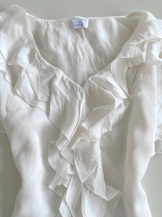 Elegance Silk Sheer Top-Bust 48