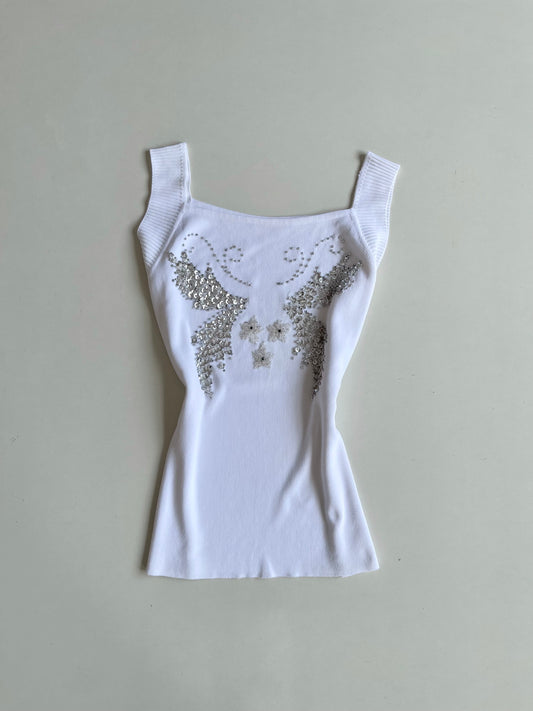 Vintage Embroidered Top-Bust 30 to 32