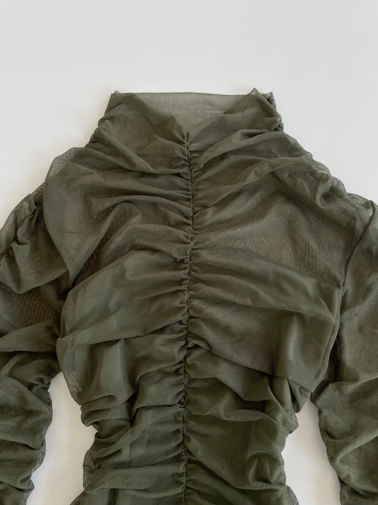 Ruched Top-Bust 32 to 34