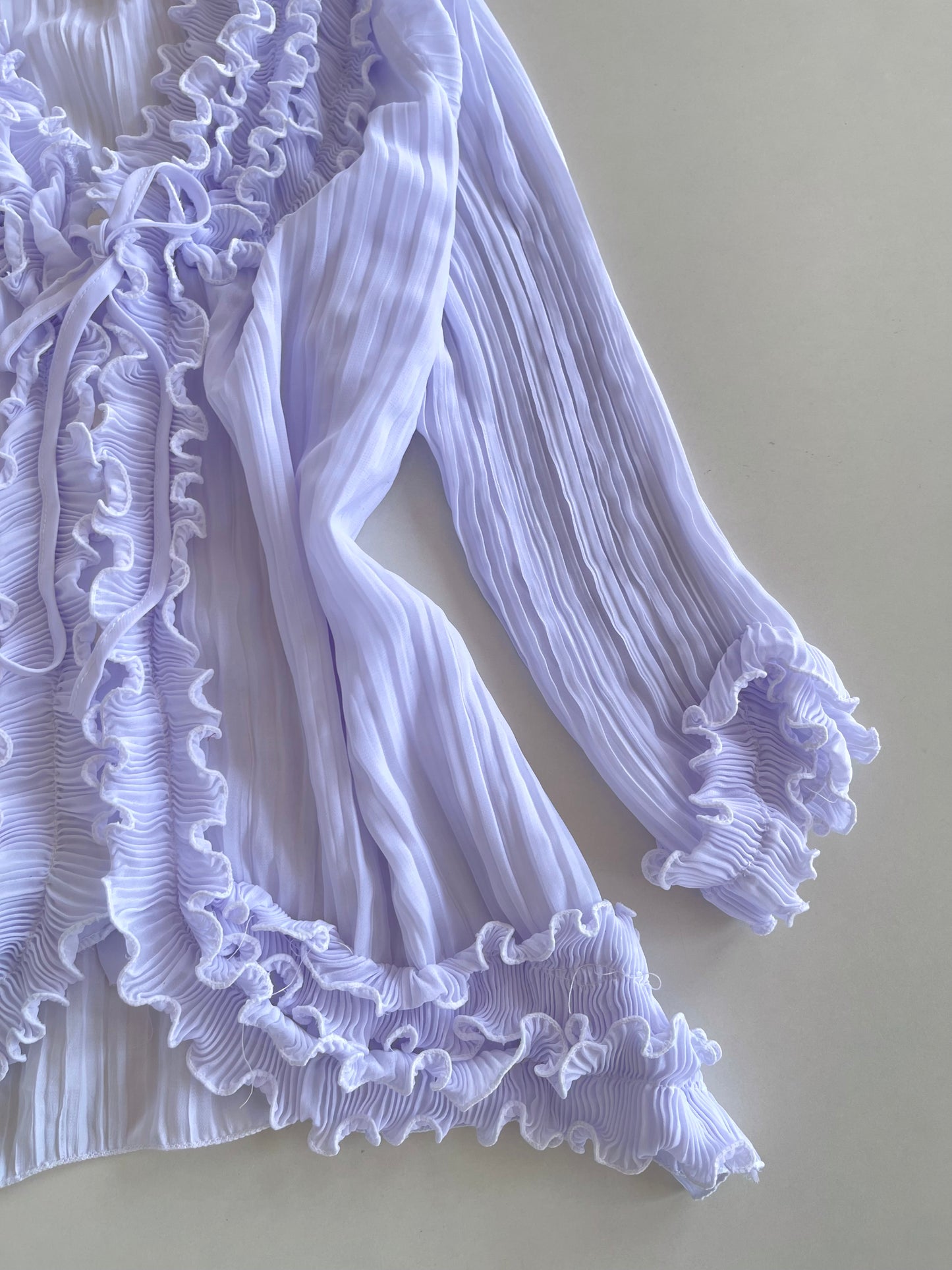 Duohui Fushi Sheer Top-Bust 44