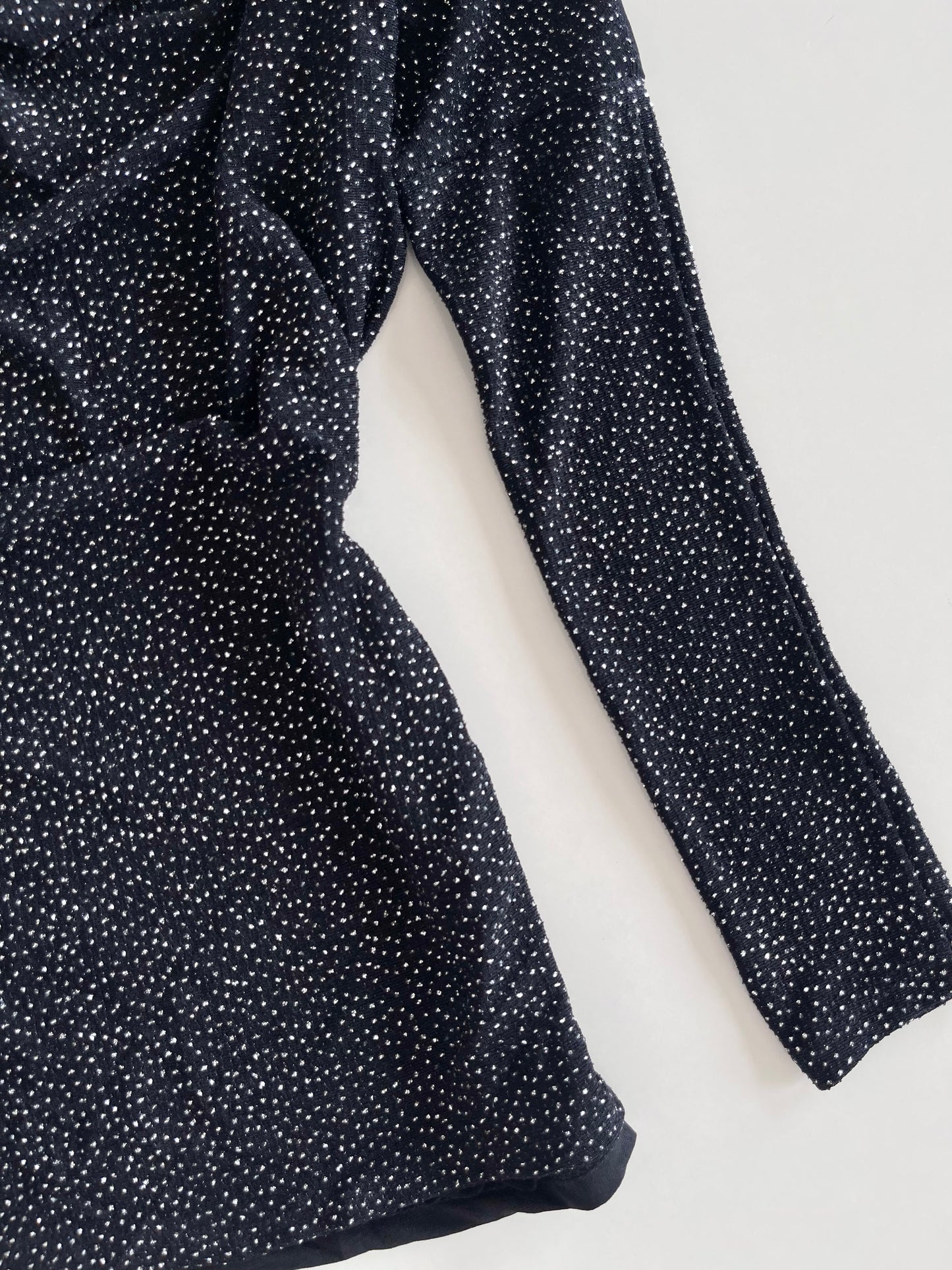 Cowl Neck Shimmer Top-Bust 38 to 40
