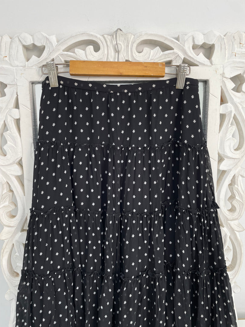 Polka Dot Prairie Skirt-Waist 28