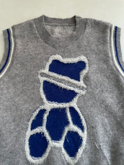 Chunky Sweater Vest-Bust 44