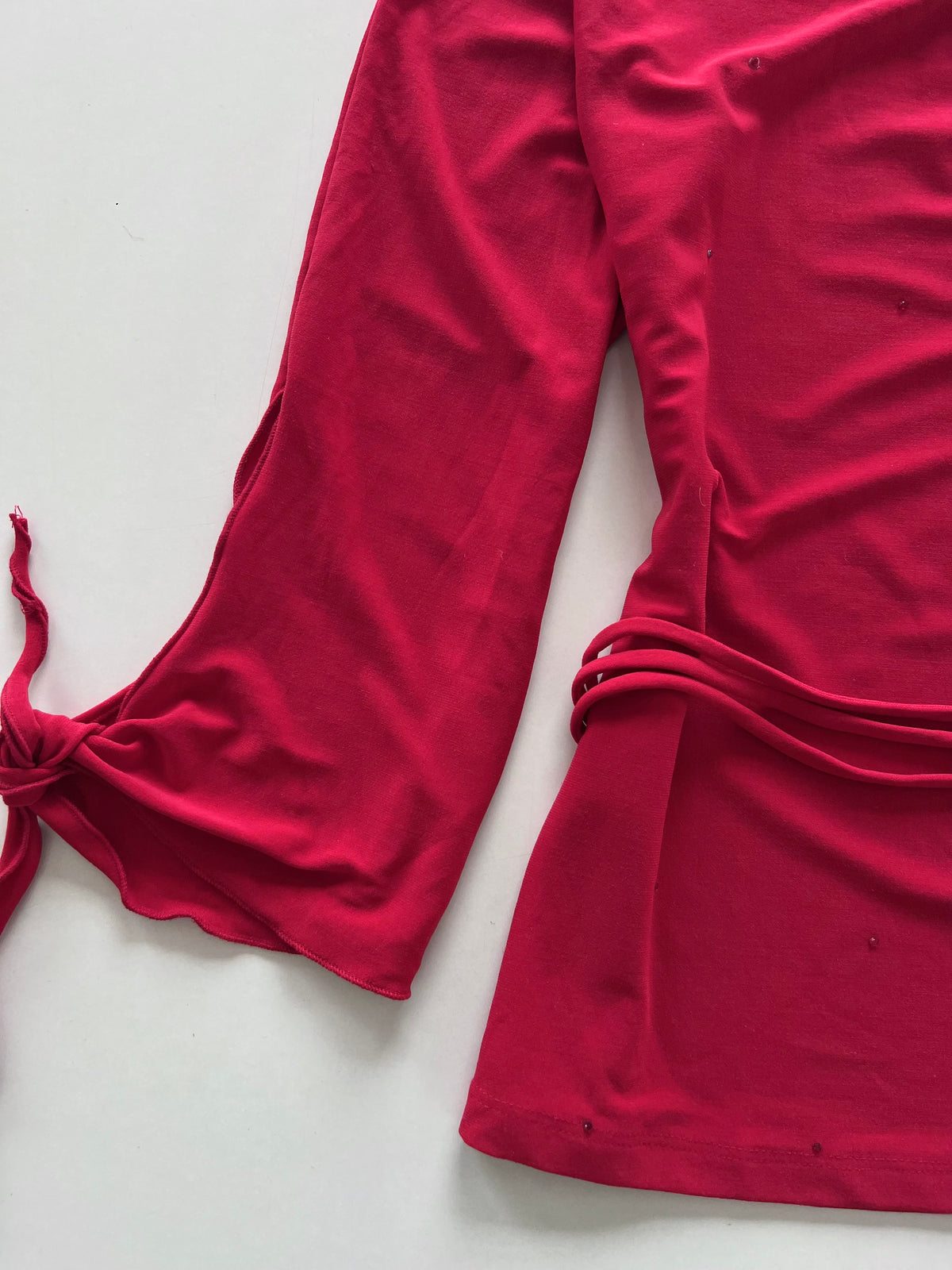 Y2k Red Top-Bust 32 to 34