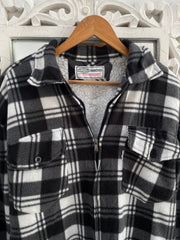 Fleece Lined Super Thick Shacket-Chest 46