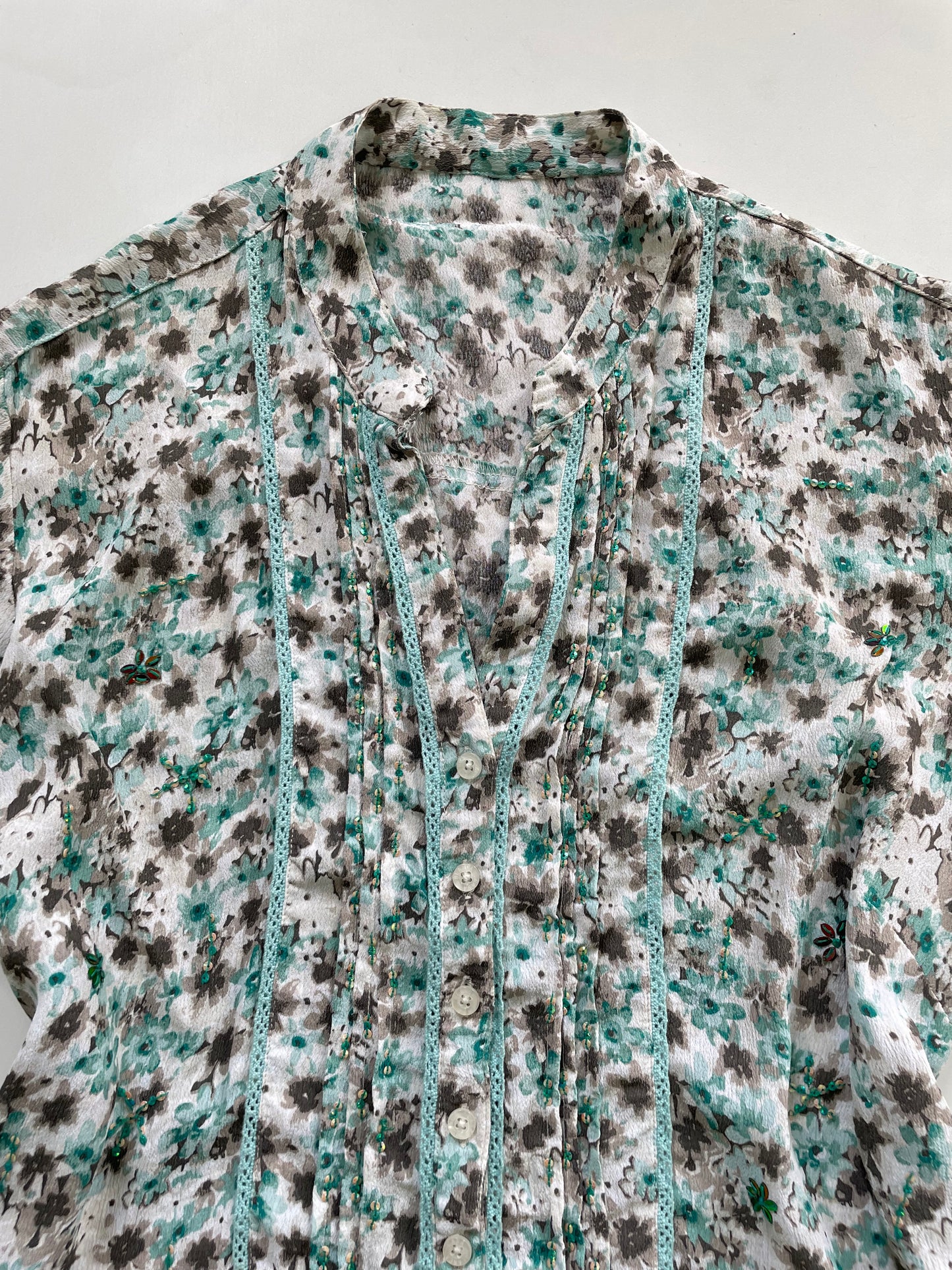Embroidered Top-Bust 46