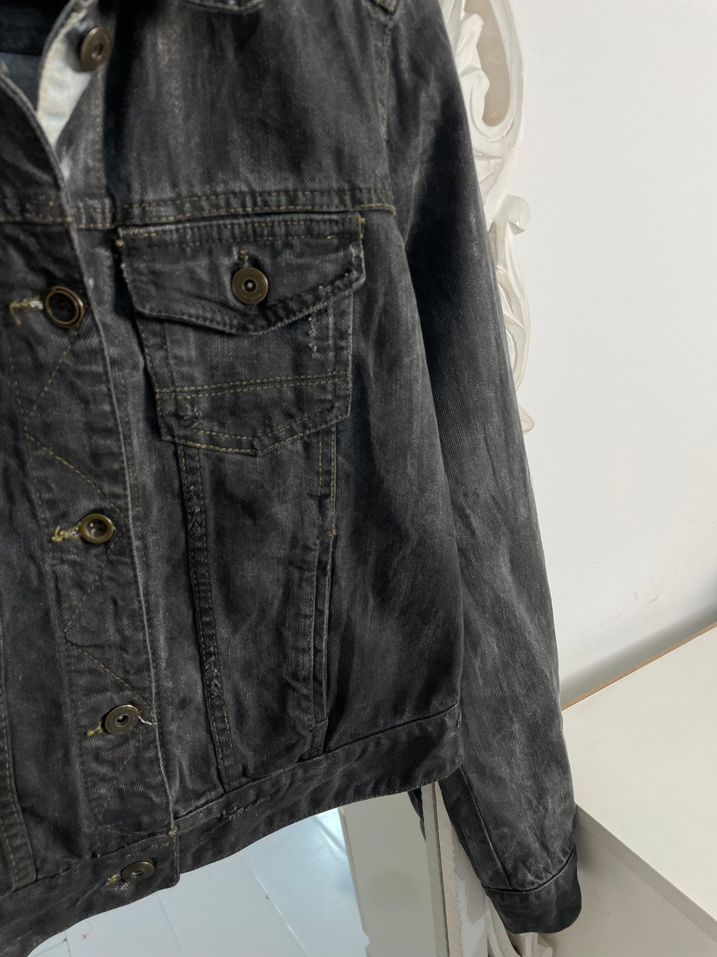 Zara Denim Jacket-Chest 34