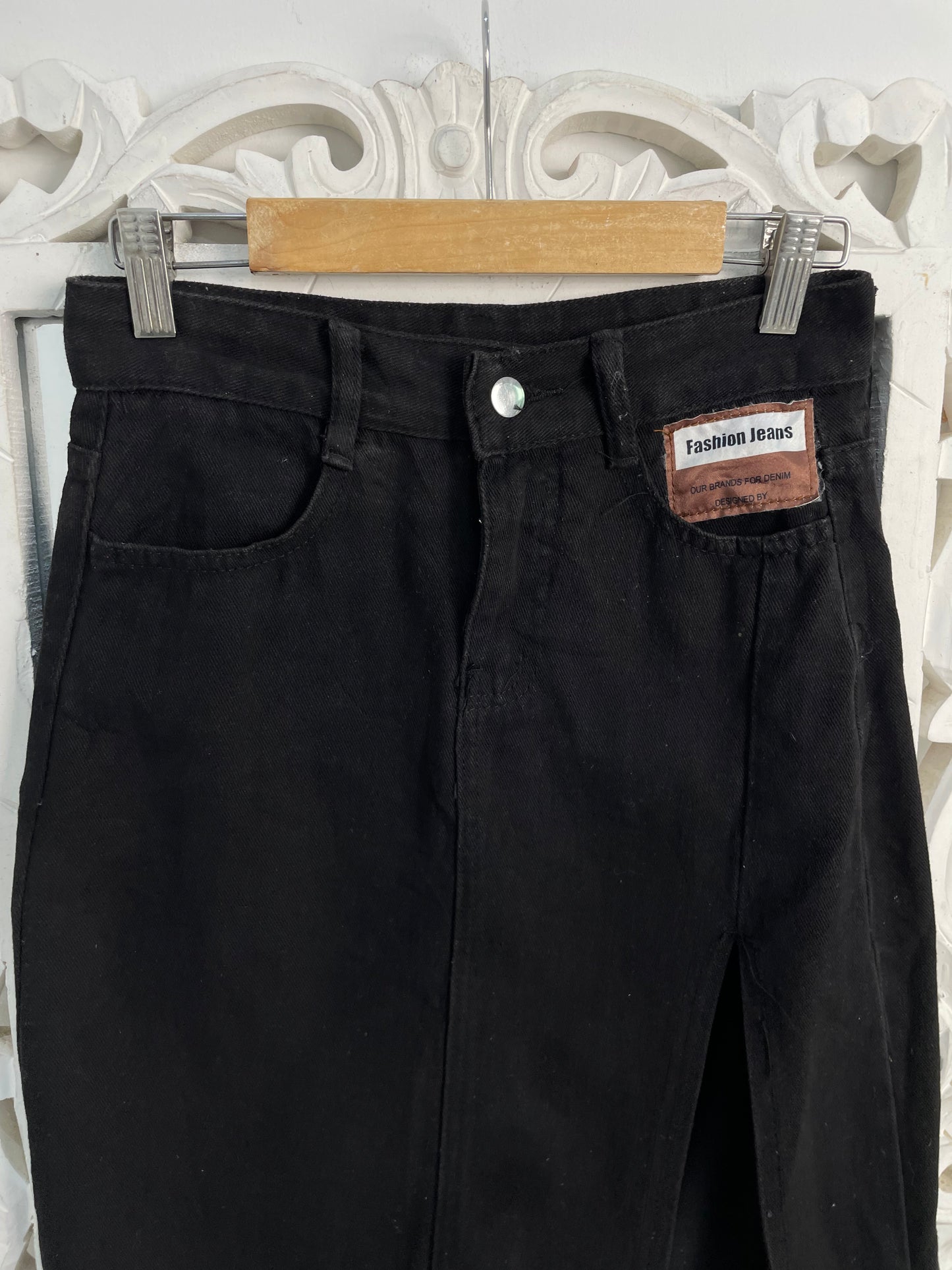 Denim Long Skirt-Waist 26