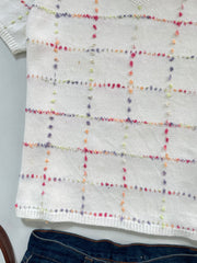 Christopher & Banks Embroidered Sweater Vest-Bust 38