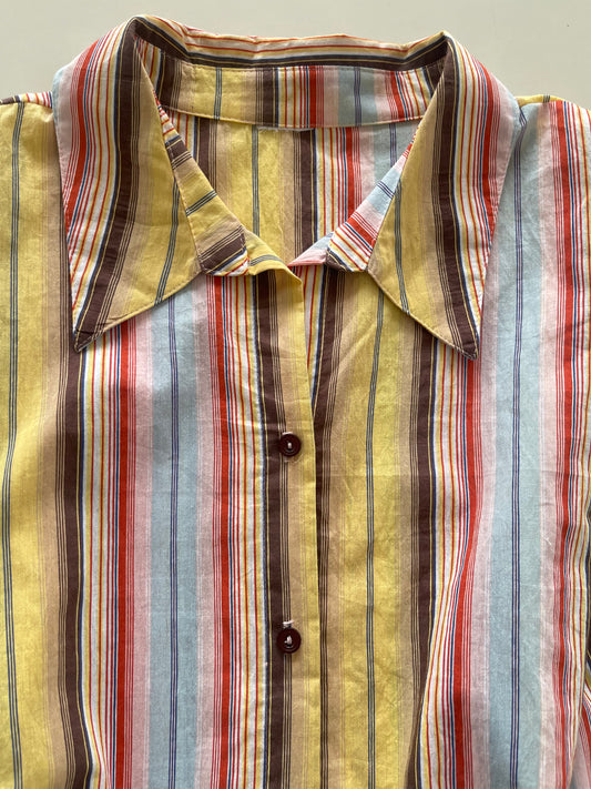 Vintage Cotton Shirt-Bust 50