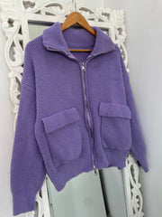 Thick Two Way Zipper -Bust 48