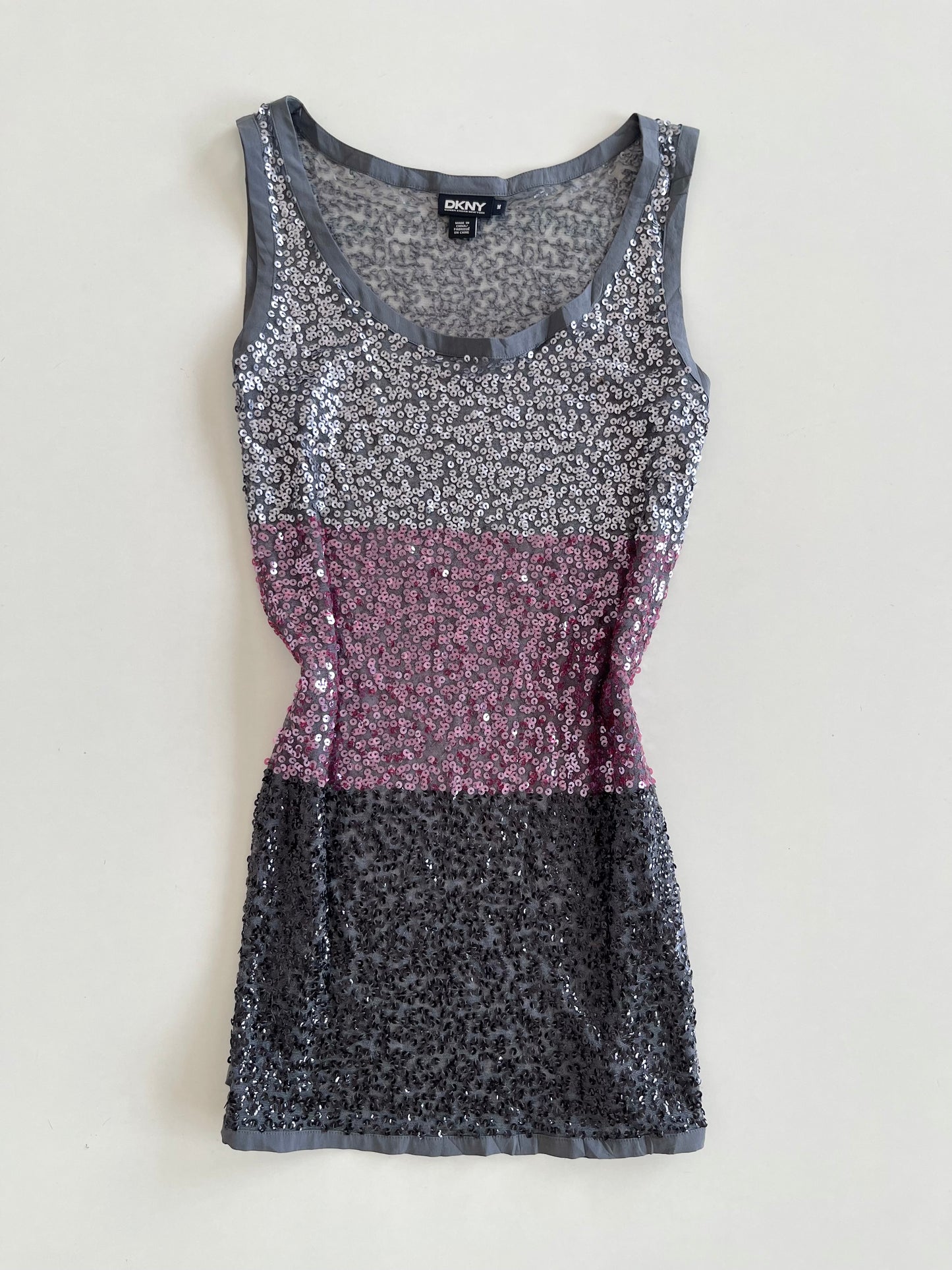 DKNY Sequin Sheer Top-Bust 38 to 40