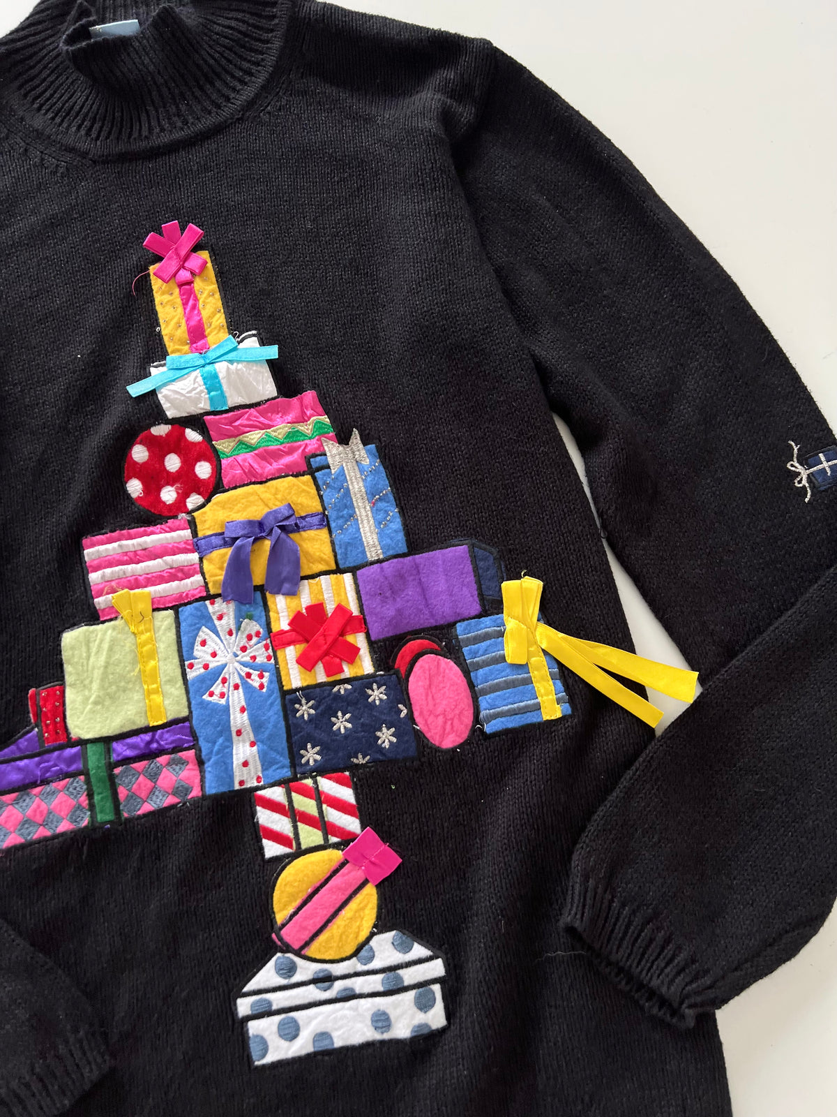 Holiday Editions Embroidered Christmas Sweater-Bust 46