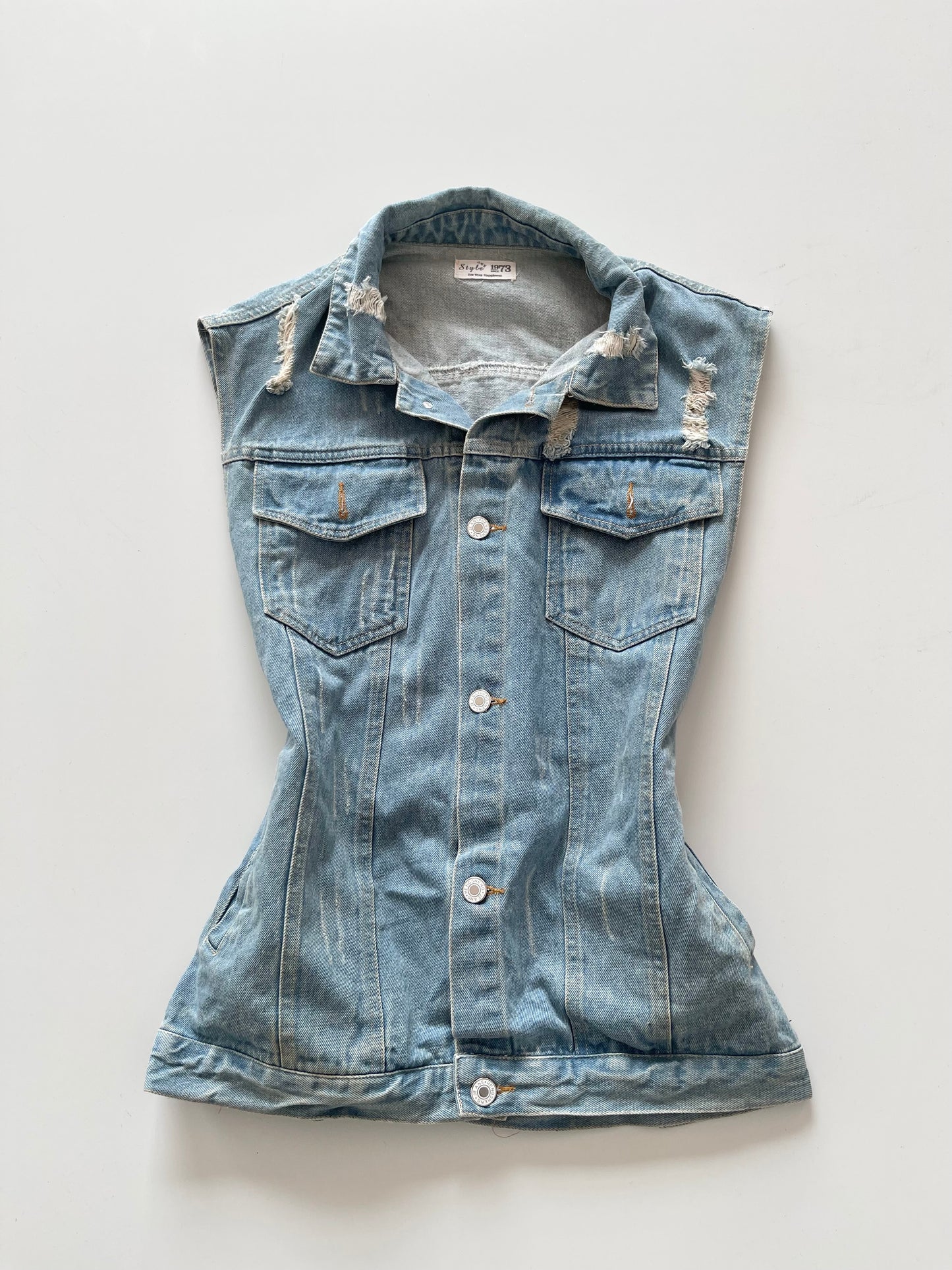 Style Denim Jacket-Bust 40
