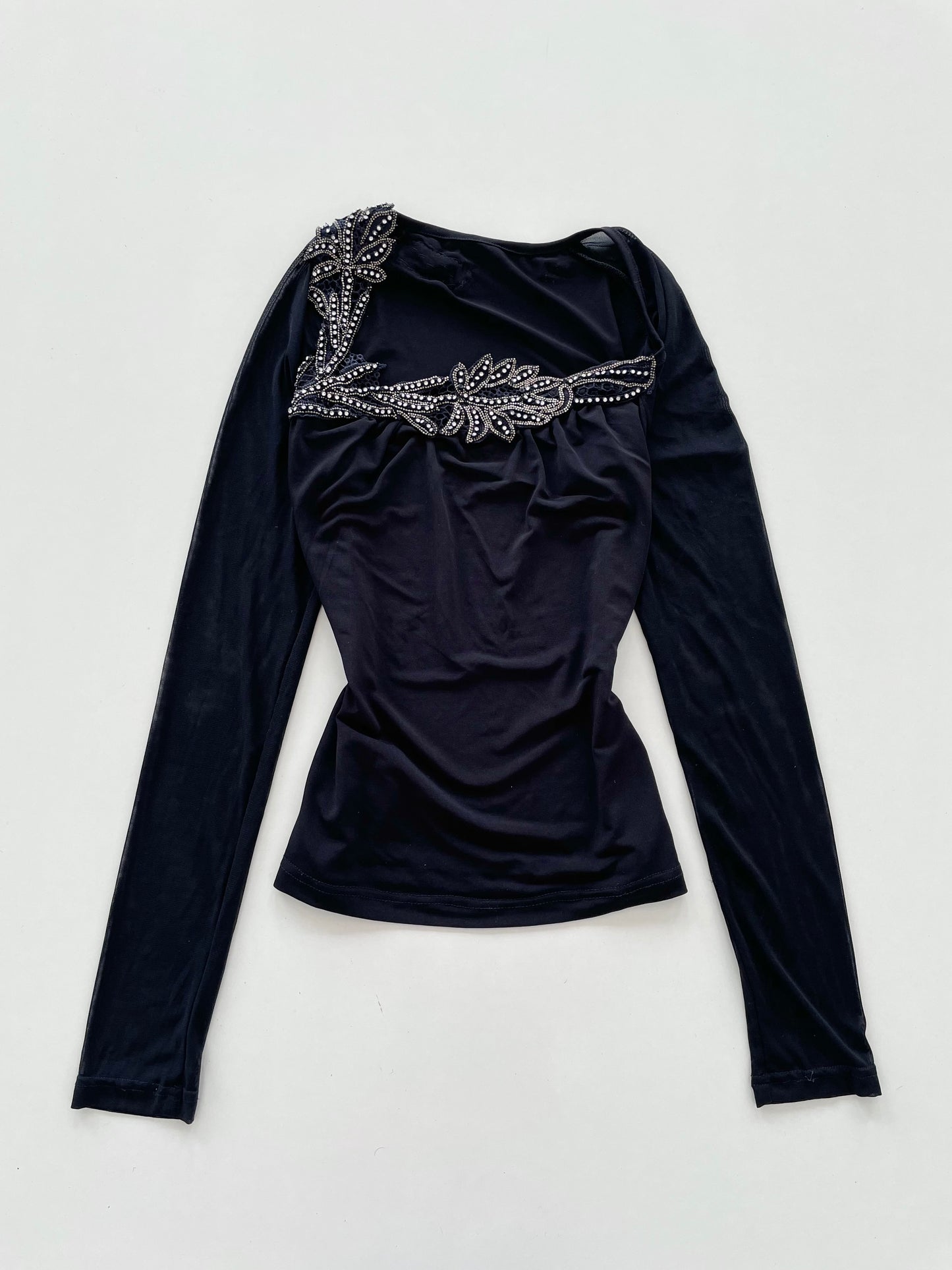 Cateyes Embroidered Vintage Top-Bust 30 to 32