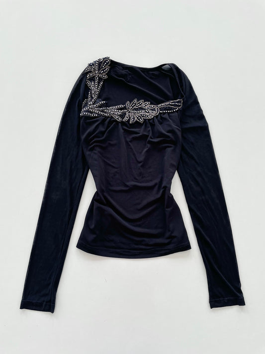 Cateyes Embroidered Vintage Top-Bust 30 to 32