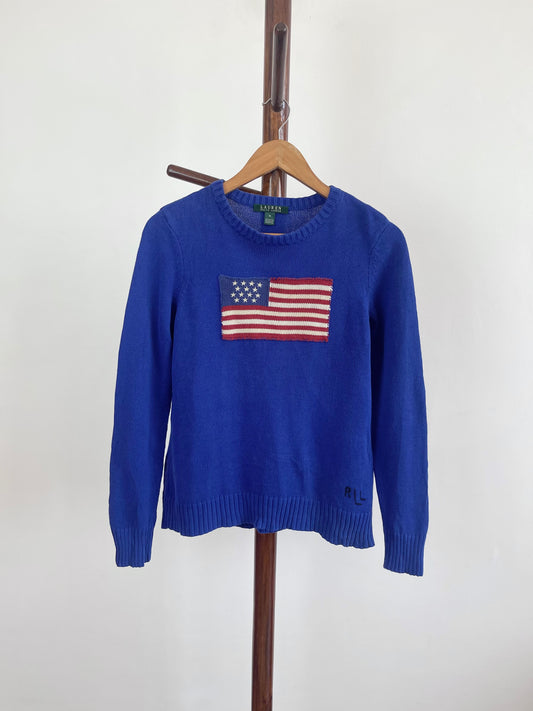 Ralph Lauren 100%Cotton Vintage Sweater-Chest 38