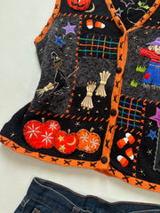 Christmas Sweater Vest-Bust 40