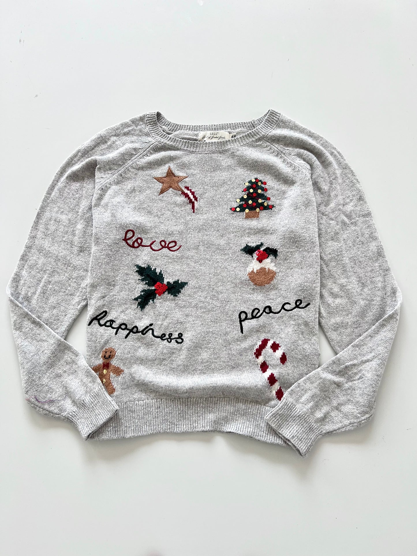 Label Of Graded Goods Christmas Sweater-Bust 44