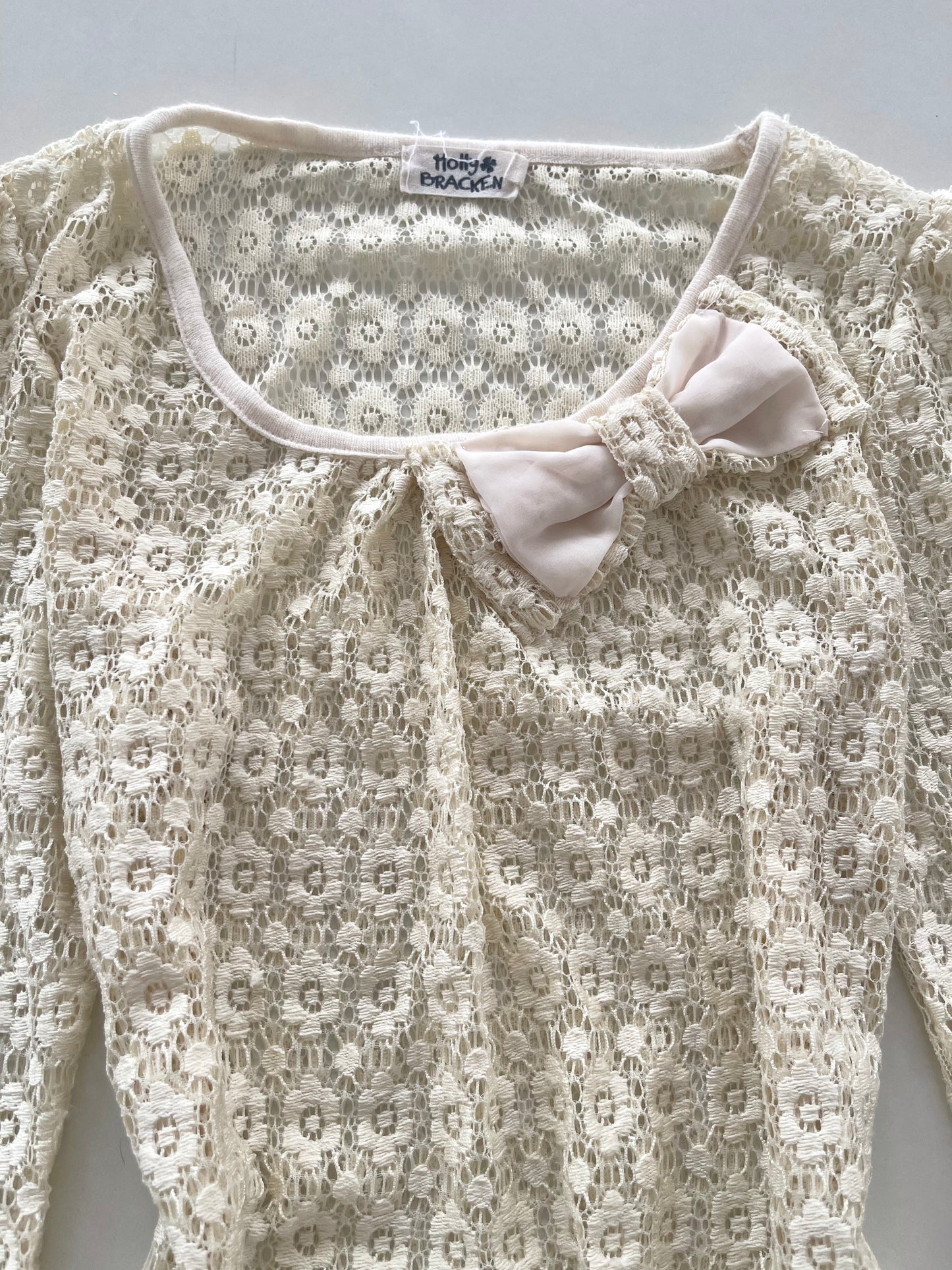 Holly Bracken Sheer Top-Bust 34 to 36