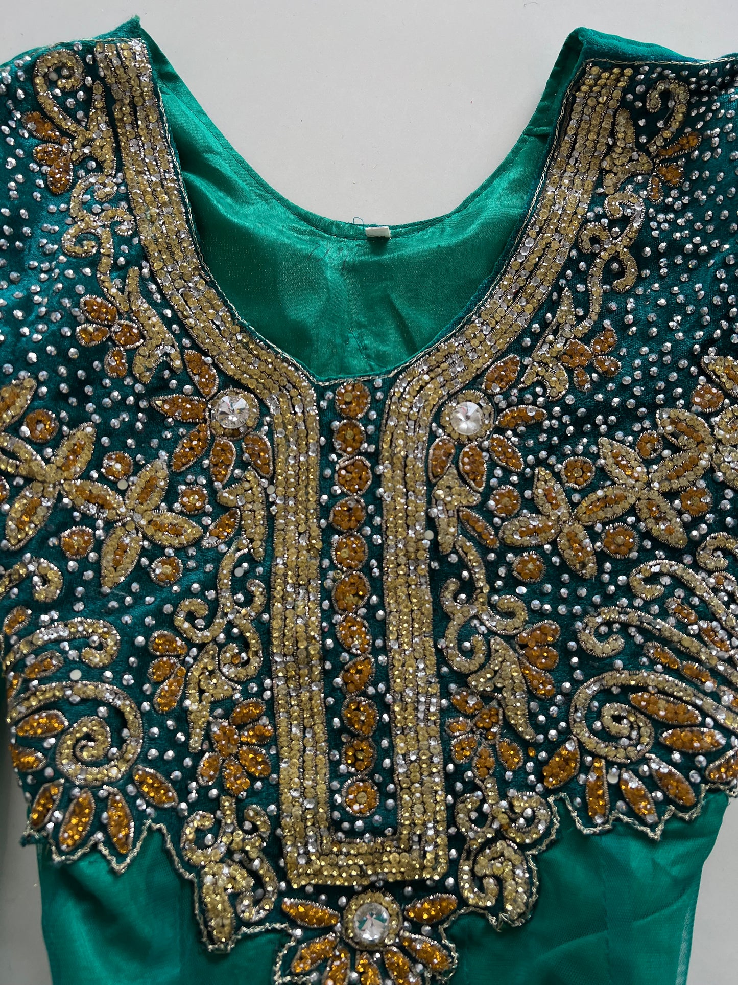 Ethnic Embroidered Dress-Bust 36