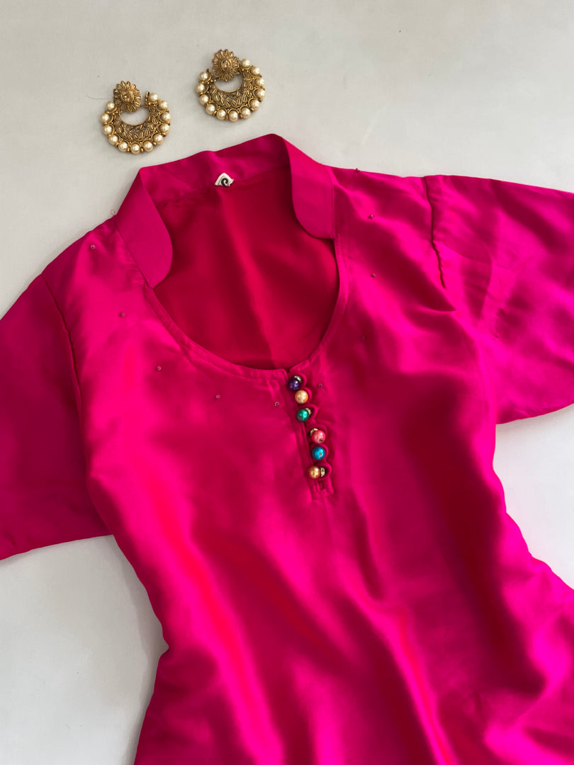 Embroidered Kurti-Bust 32