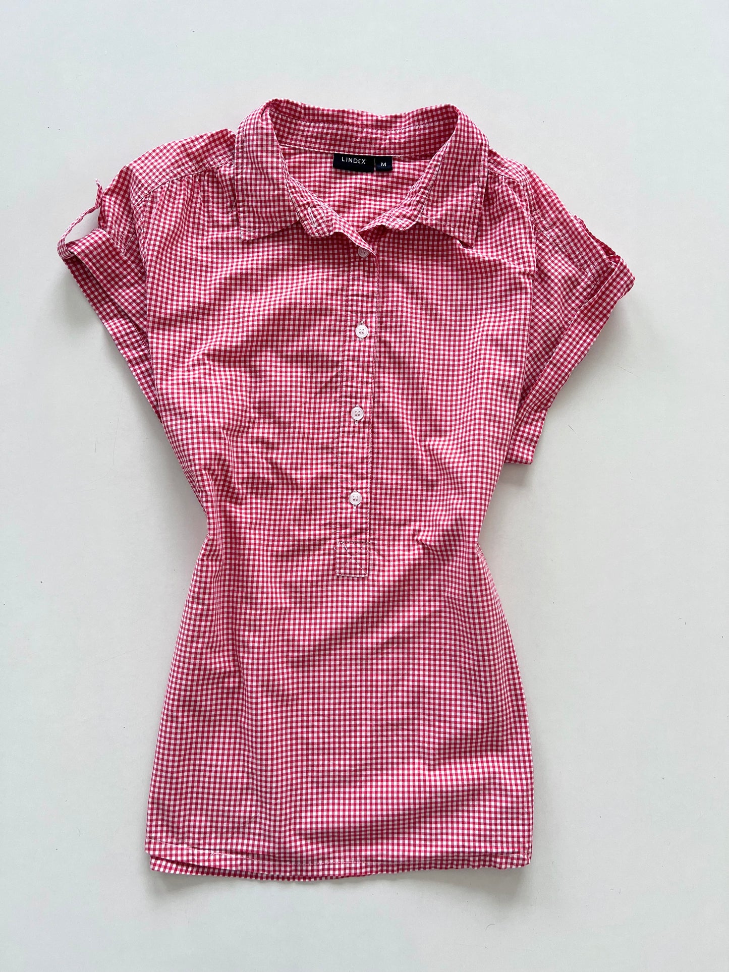 Lindex Gingham Top-Bust 42