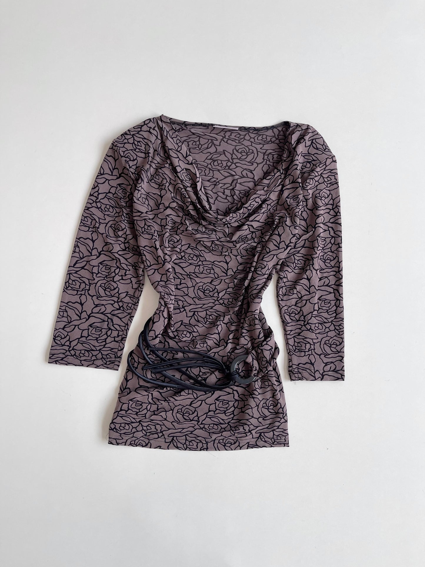 Catherine Cowl Neck Vintage Top-Bust 40 to 42