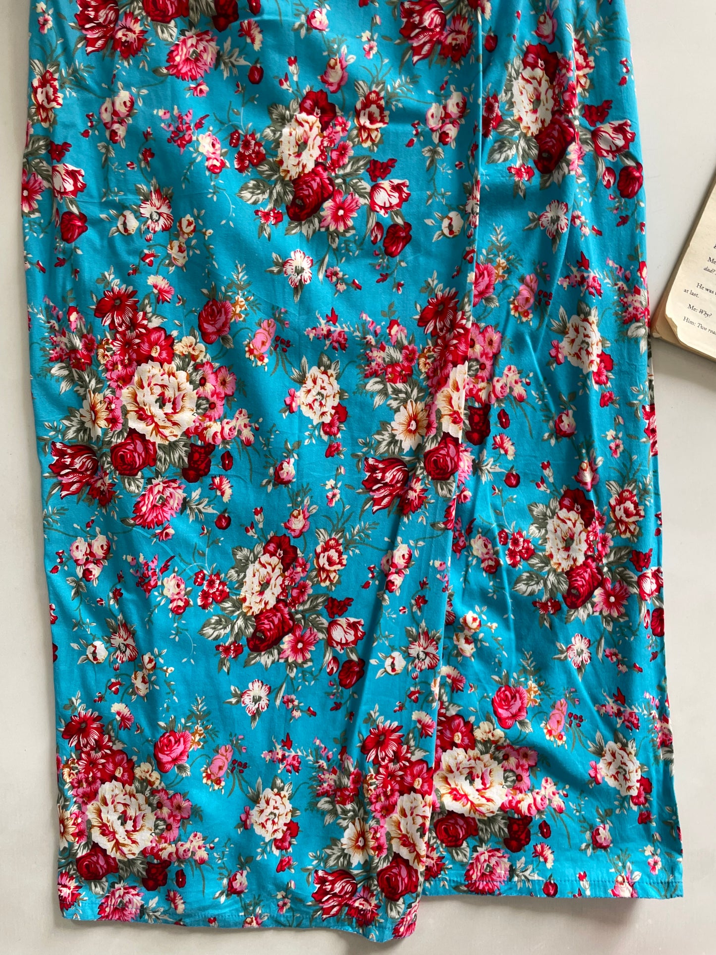 Floral Long Skirt-Waist 22 to 26