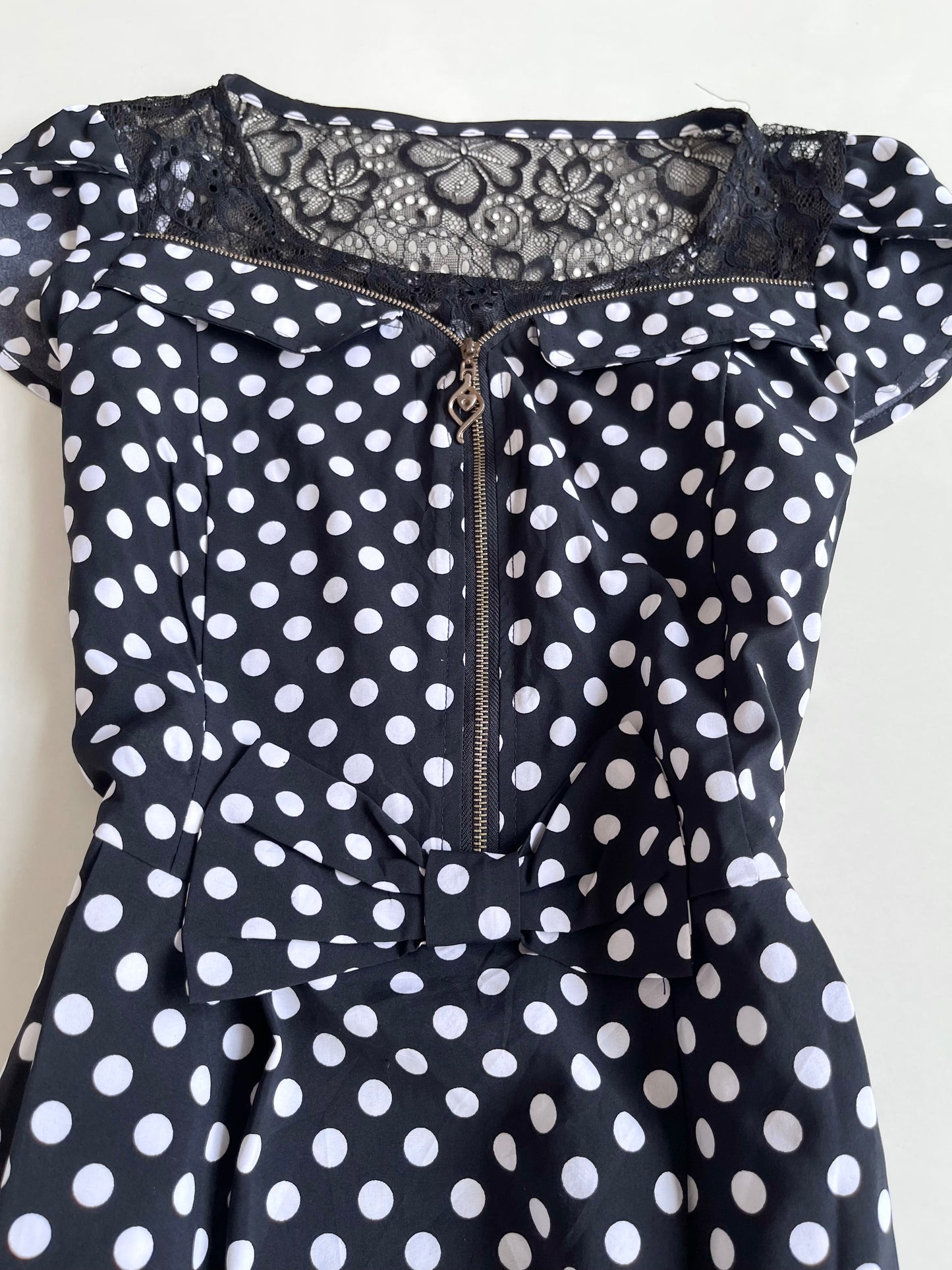 Polka Dot Dress-Bust 36