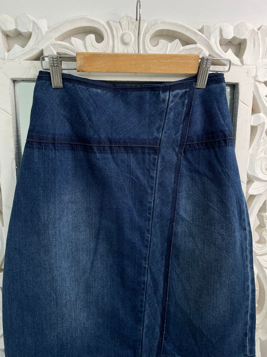 Denim Skirt-Waist 30