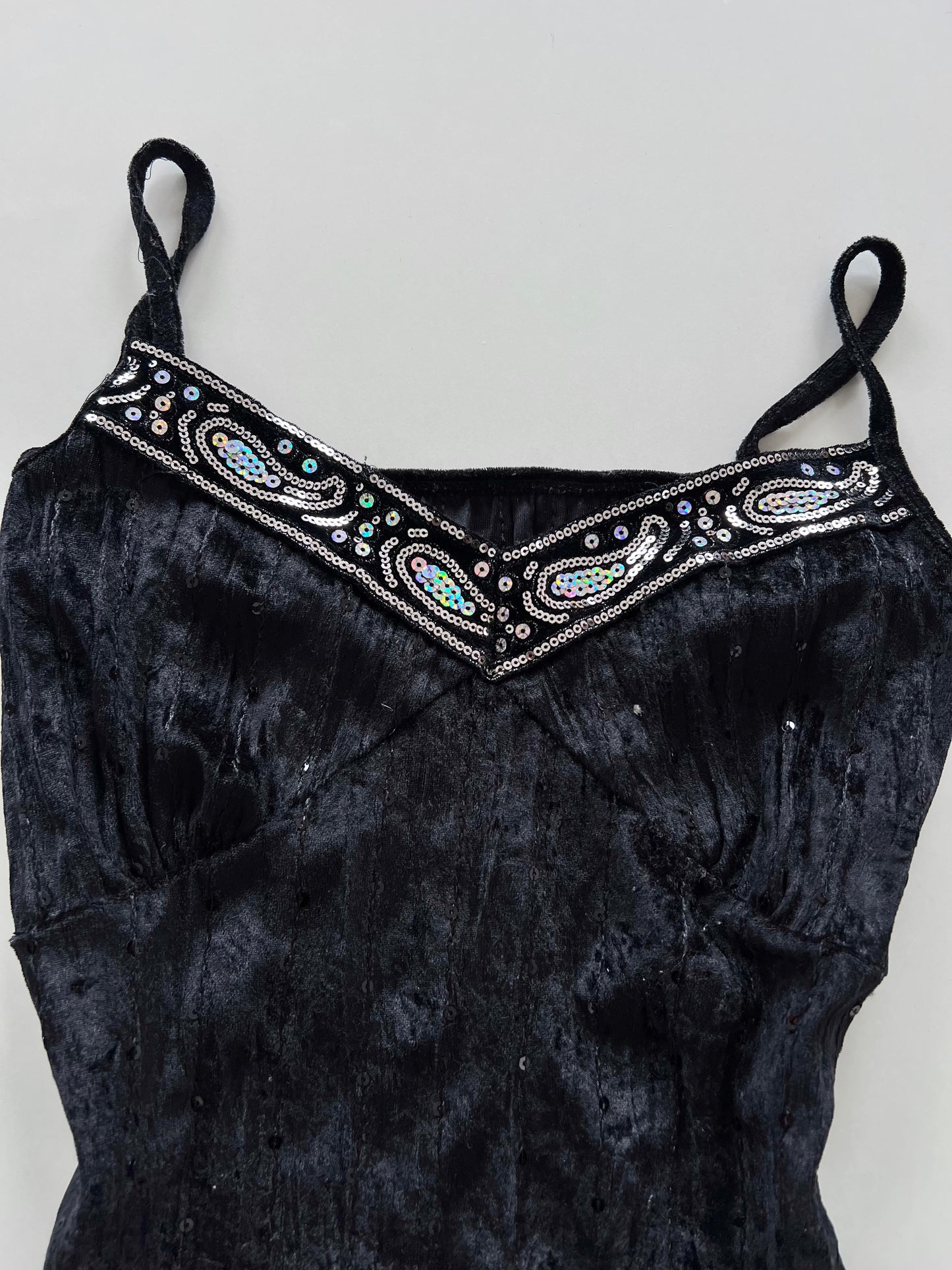 Sequin Vintage Top-Bust 32 to 34