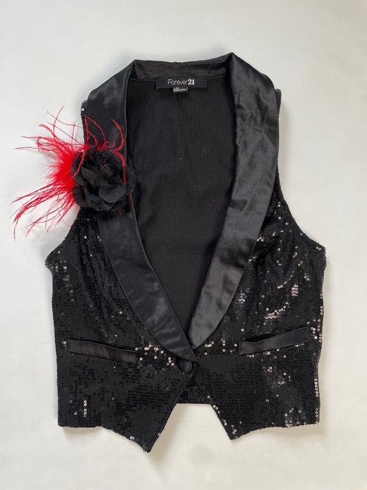 Sequin Top-Bust 34