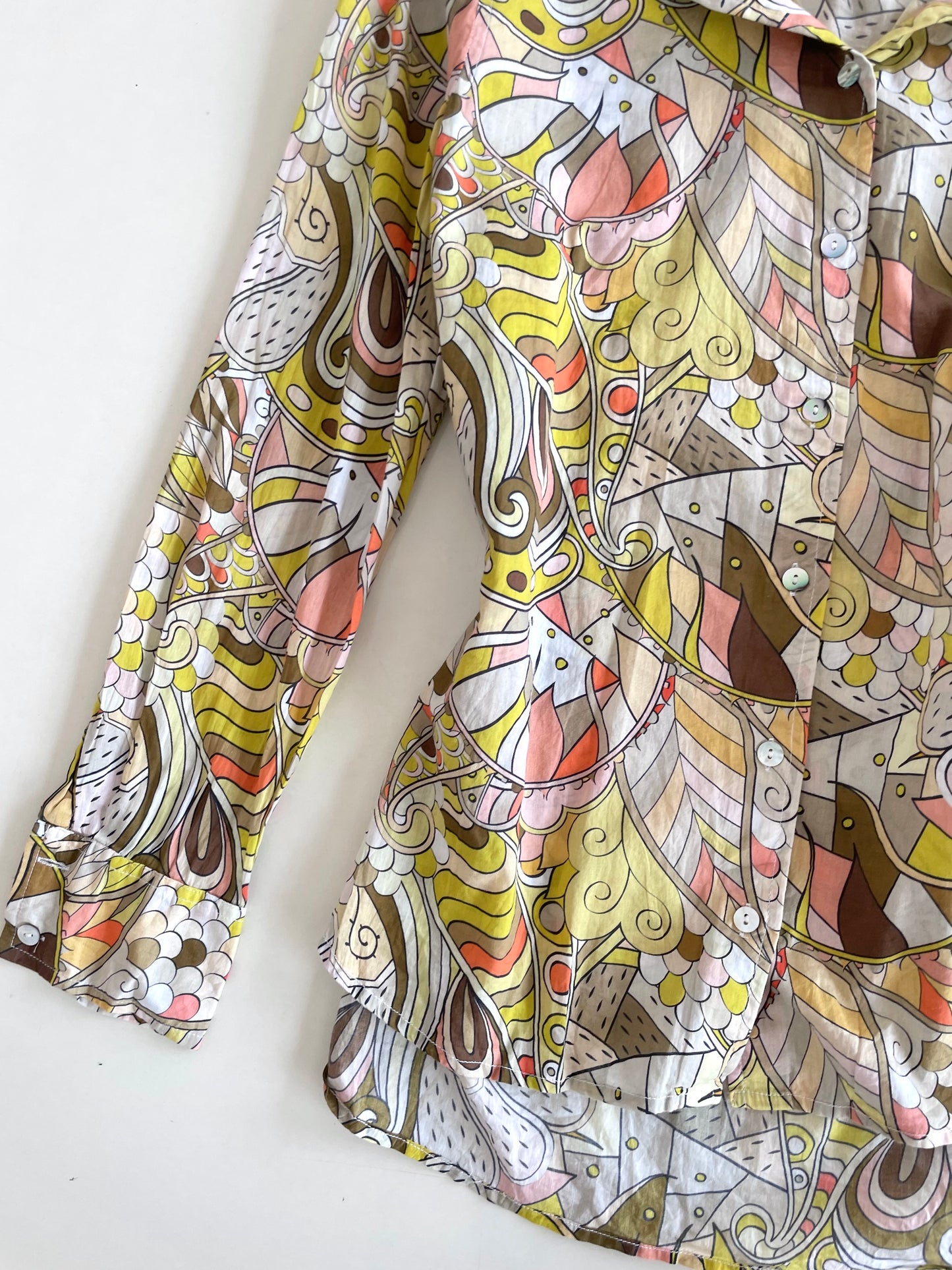 Christian Berg 100% Cotton Vintage Shirt-Bust 42